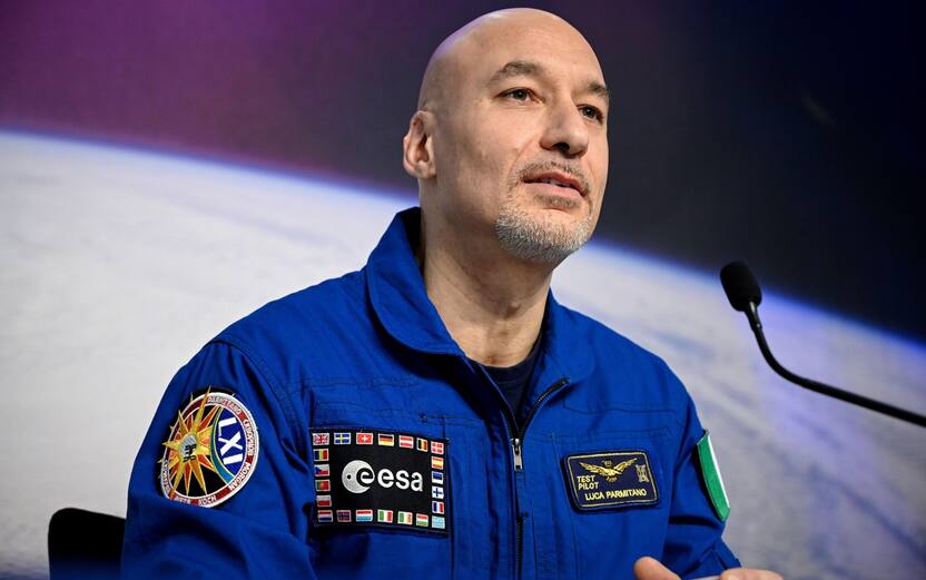 epa08202515 Italian ESA astronaut Luca Parmitano speaks to the media during a press conference at the European Space Agency (ESA) / European Astronaut Centre (EAC) in Cologne, Germany, 08 February 2020. Parmitano, along with NASA US astronaut Christina Koch and Russian cosmonaut Alexander Skvortsov of Roscosmos, returned from the International Space Station (ISS) mission on 06 February 2020. EPA/SASCHA STEINBACH