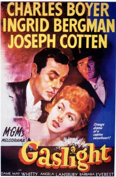 Locandina originale film Gaslight, 1944