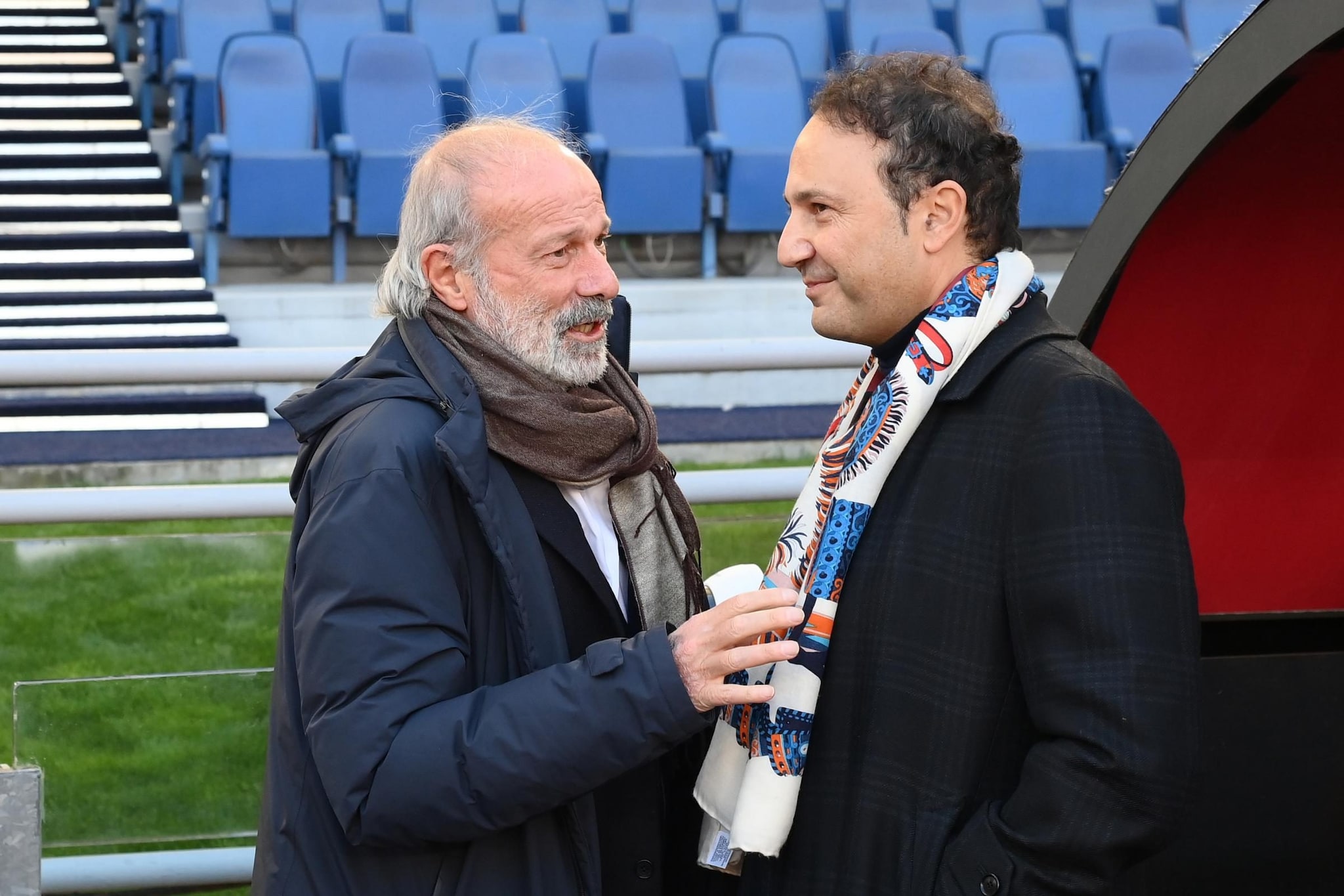 Sabatini e Iervolino insieme nel corso della stagione 2021/2022.