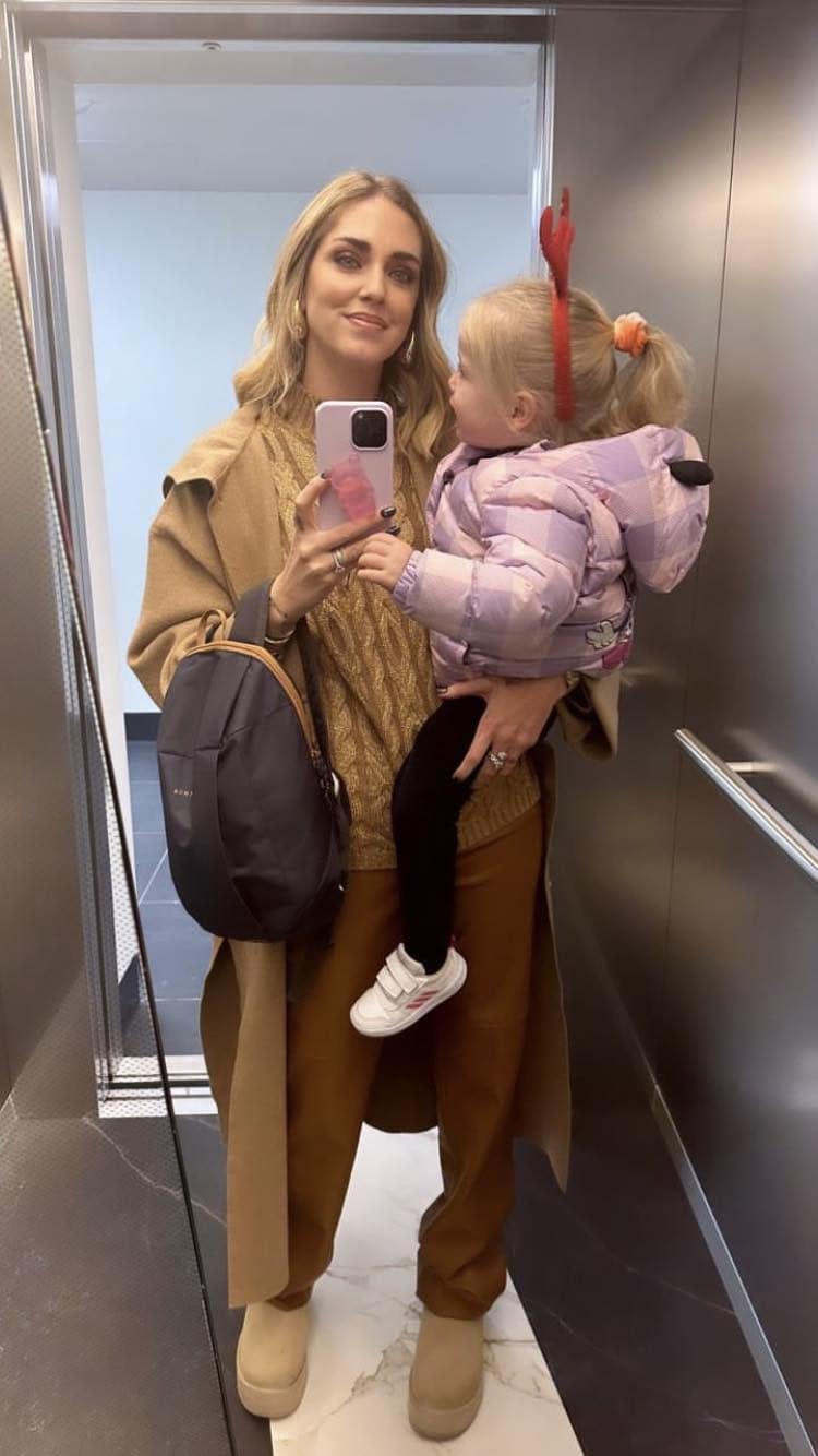 Chiara Ferragni e baby Vittoria