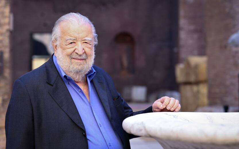 ROME, ITALY - OCTOBER 03: Pupi Avati attends a panel during the 20 years in Italy celebration of Sky at Museo Nazionale Romano, Terme di Diocleziano on October 03, 2023 in Rome, Italy. (Photo by Franco Origlia/Getty Images)