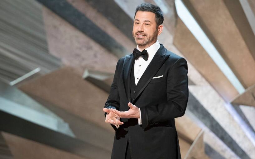 THE OSCARS(r) - The 90th Oscars(r) broadcasts live on Oscar(r) SUNDAY, MARCH 4, 2018, at the Dolby Theatre® at Hollywood & Highland Center® in Hollywood, on the Disney General Entertainment Content via Getty Images Television Network. (Craig Sjodin via Getty Images) JIMMY KIMMEL