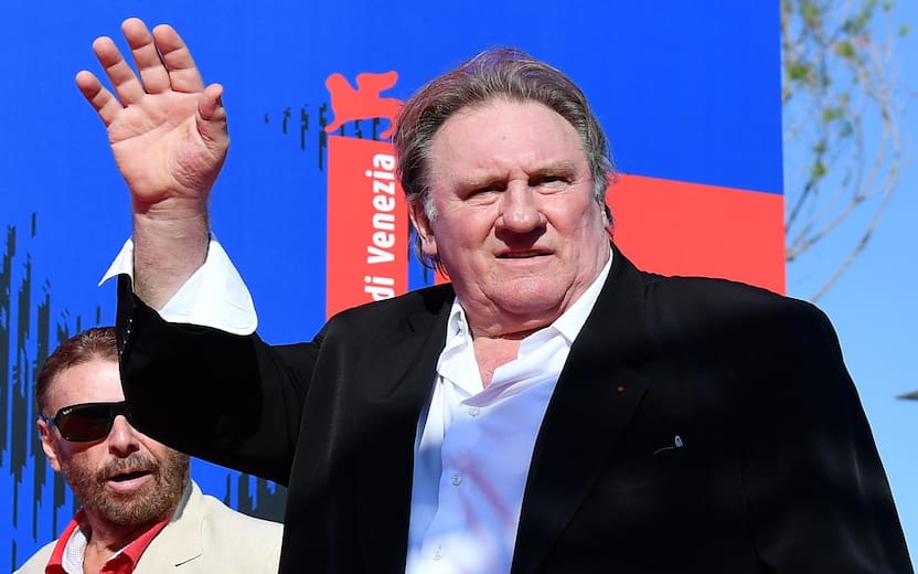 French actor Gerard Depardieu arrives for the screening of 'Novecento' at the 74th Venice Film Festival in Venice, Italy, 05 September 2017. The festival runs from 30 August to 09 September. ANSA/ETTORE FERRARI 