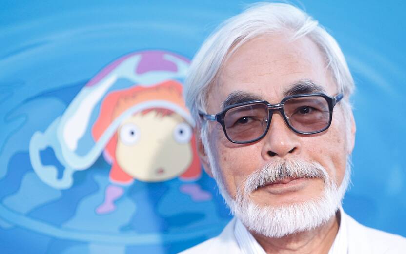 HOLLYWOOD - JULY 27: Director Hayao Miyazaki arrives to the special screening of "Ponyo" held at the El Capitan Theatre on July 27, 2009 in Hollywood, California. (Photo by Michael Tran/FilmMagic)