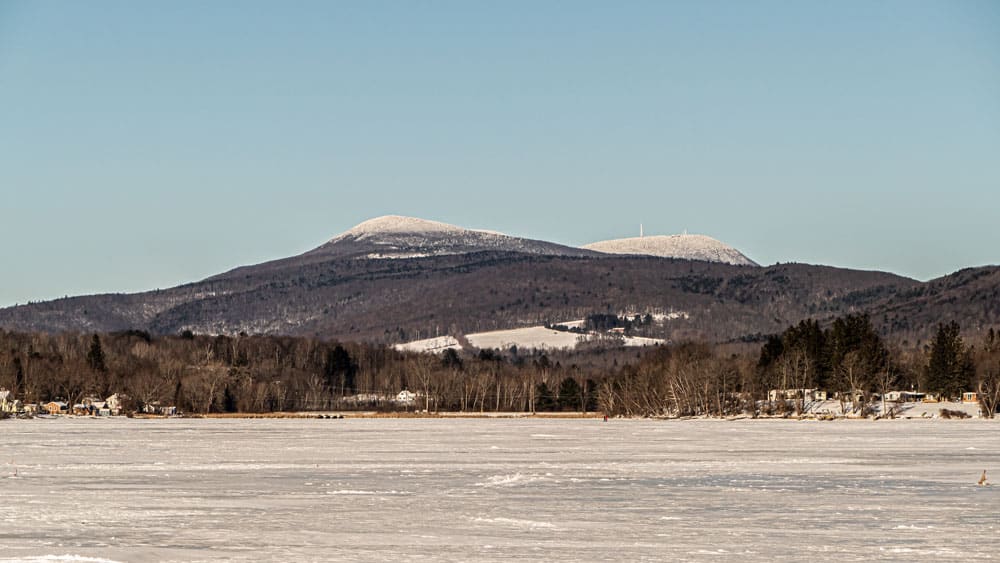 Mount Greylock view from Pittsfield.