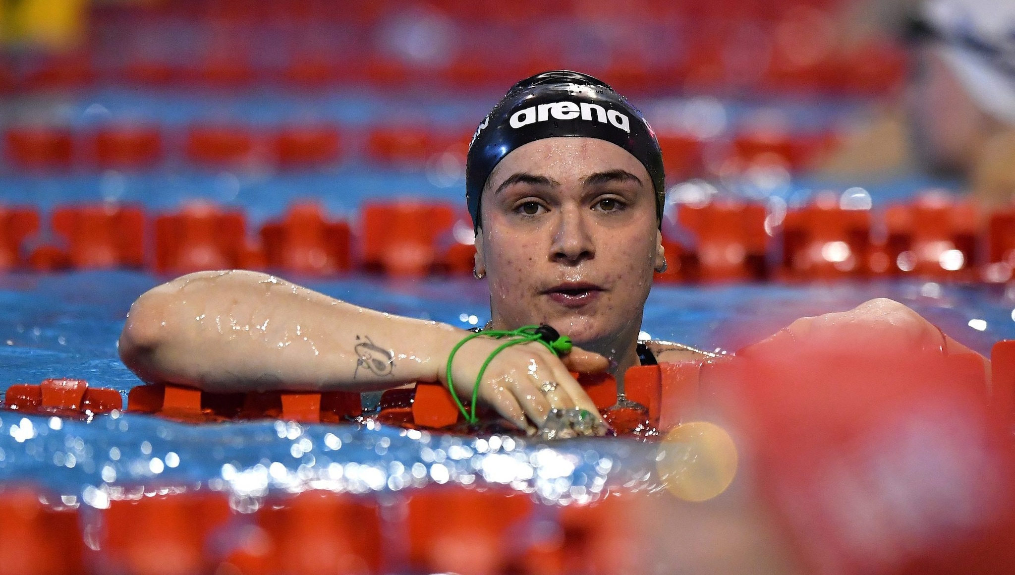 Benedetta Pilato è salita sul gradino più alto del podio nella finale dei 50 rana femminili.