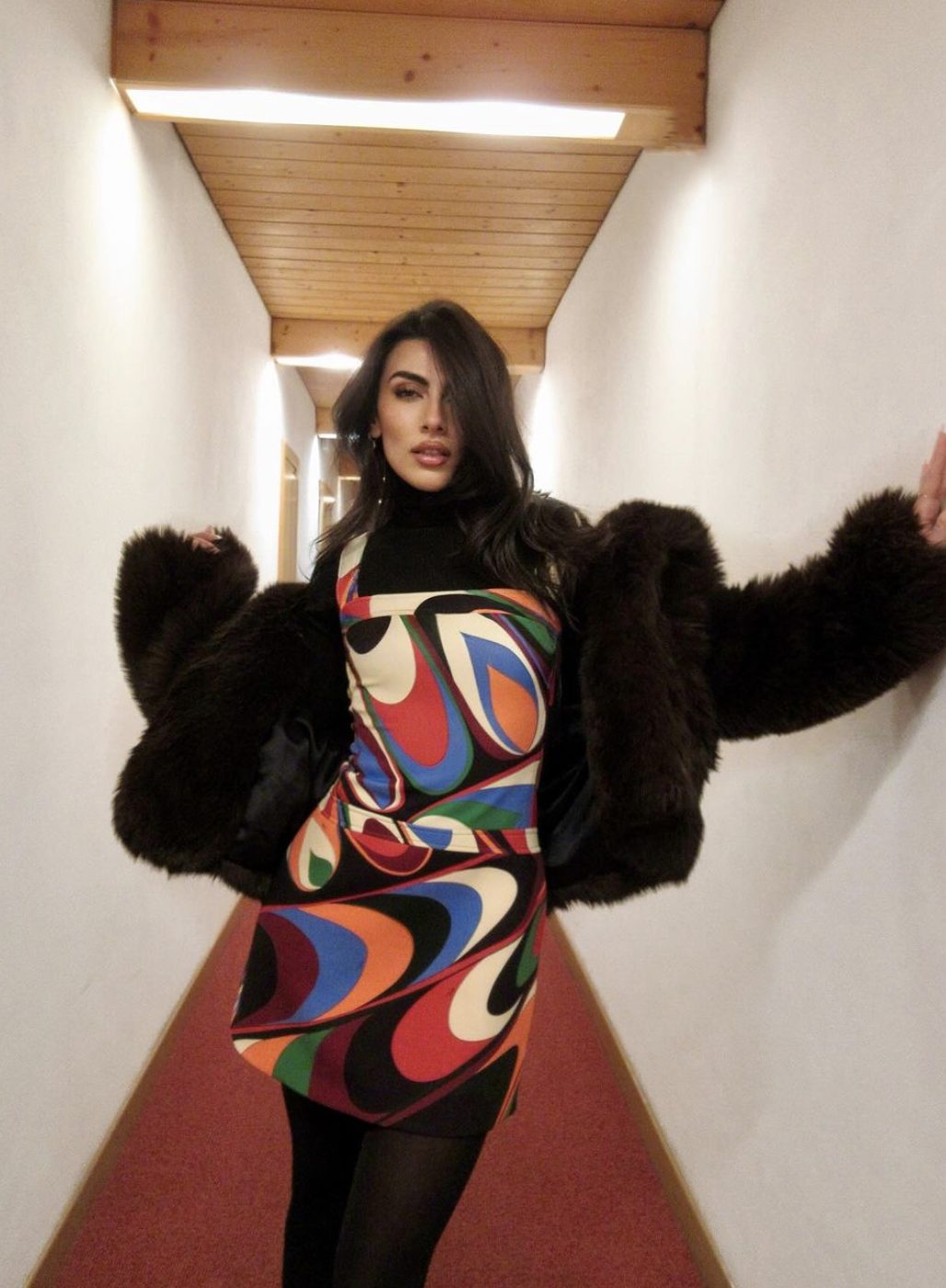 Giulia Salemi in Emilio Pucci