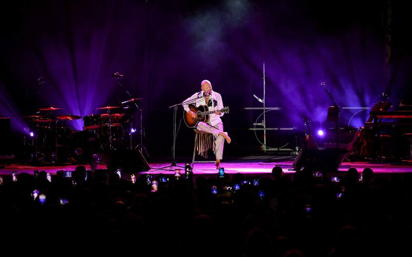 Biagio Antonacci during Biagio Antonacci Estate 2023, Italian singer Music Concert in Alghero, Italy, July 22 2023