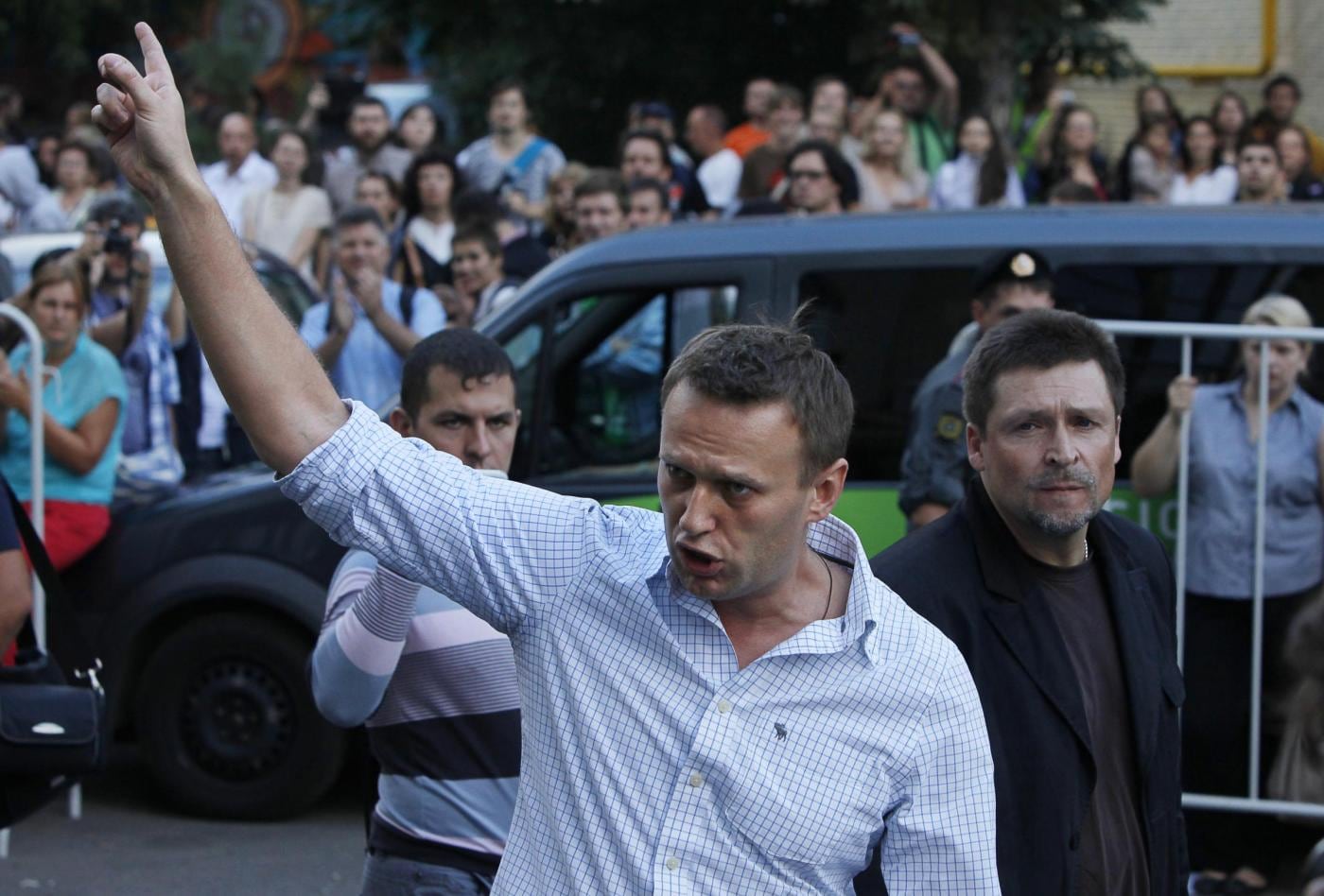 L'oppositore Navalny nel 2013