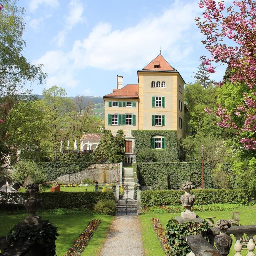 L'esterno del ristorante Schloss Schauenstein