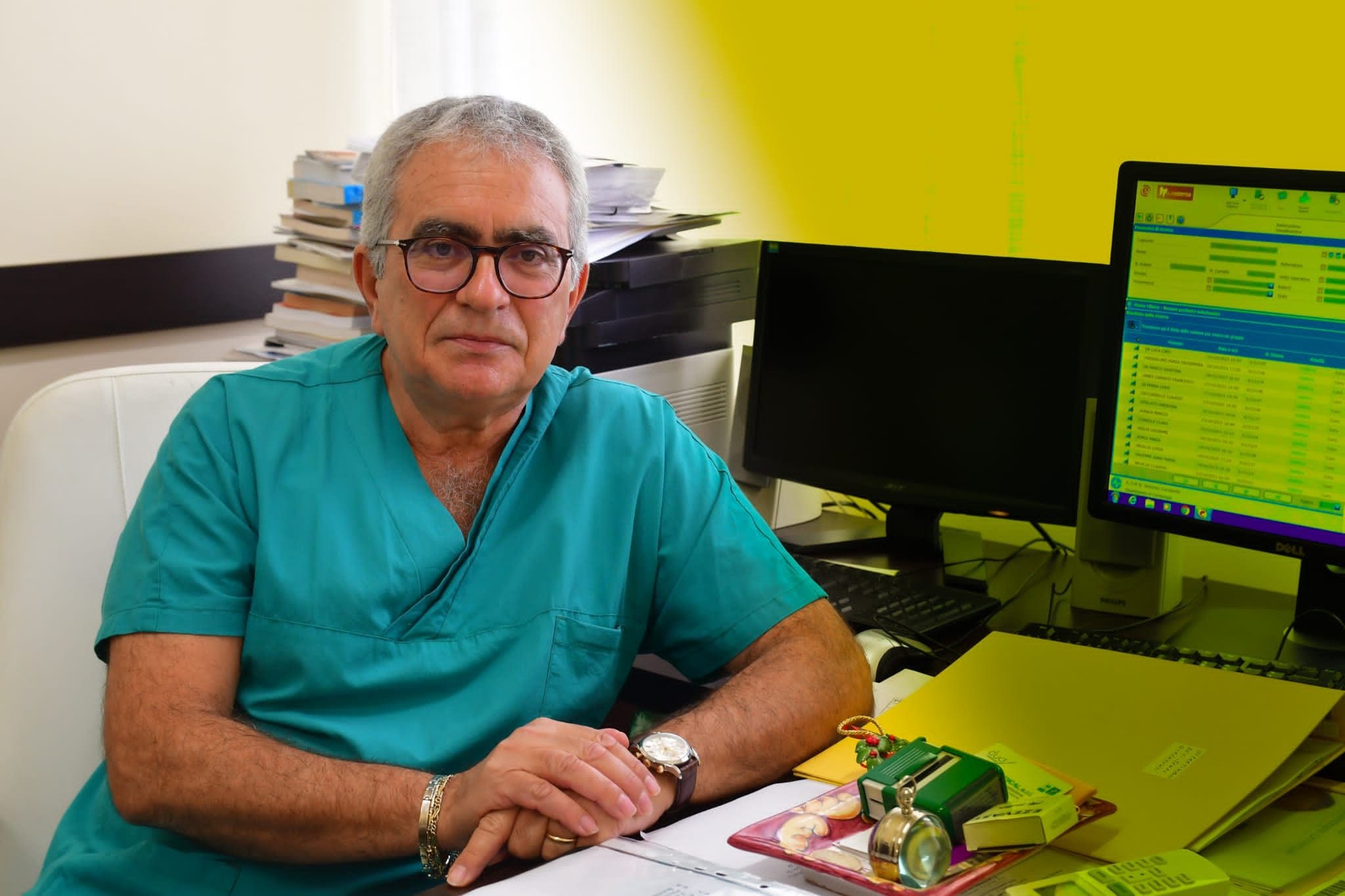 Il primario del reparto di Cardiologia UTIC, Ciro Mauro