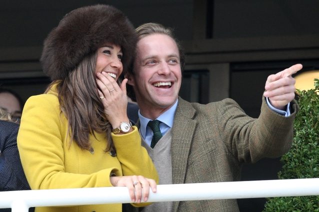 Tom Kingston con Pippa Middleton