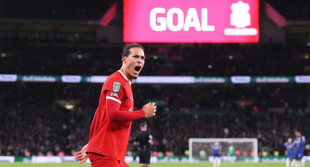 Il difensore olandese ha realizzato la rete della vittoria del Liverpool in finale di Carabao Cup.