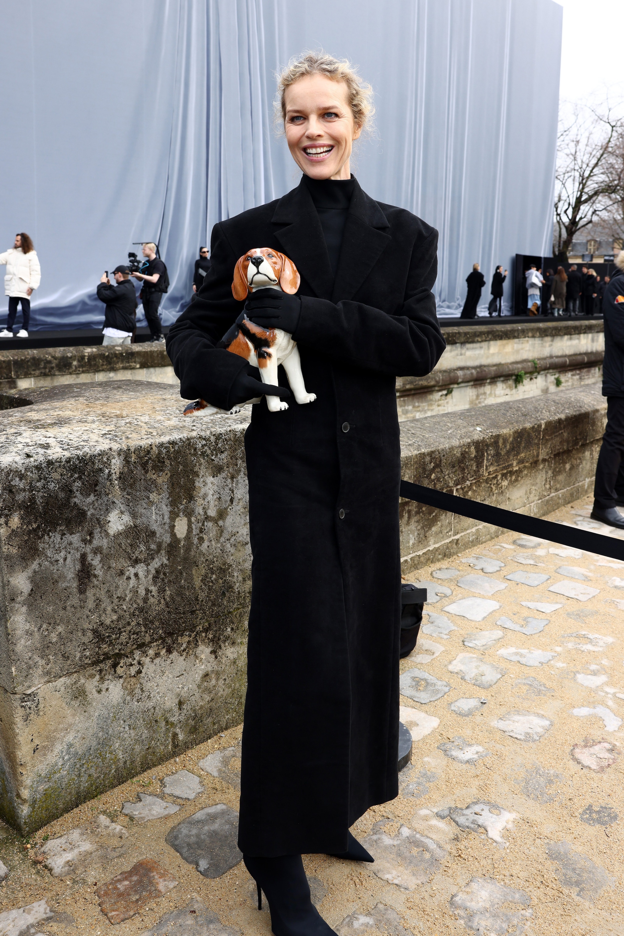 Eva Herzigova in Balenciaga