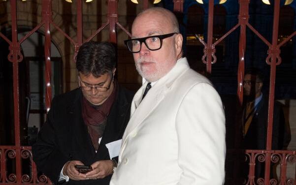 LONDON, ENGLAND - FEBRUARY 07: Businessman Gary Goldsmith arrives for the Conservative party Black and White Ball at Natural History Museum on February 7, 2018 in London, England. The ball is a fundraising event for the political party where donors pay to spend the evening with cabinet ministers and the Prime Minister. (Photo by Chris J Ratcliffe/Getty Images)