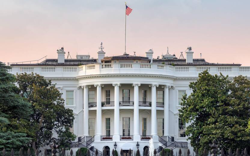 The White House in Washington DC