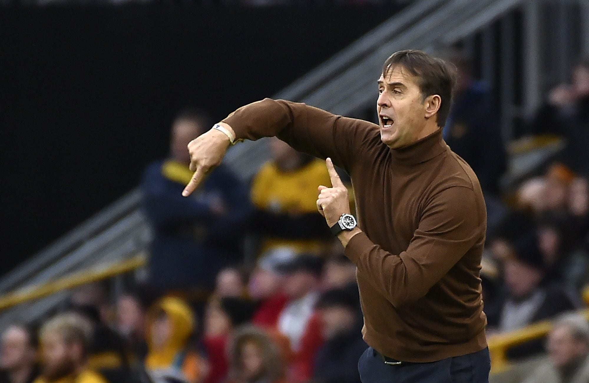 Julen Lopetegui durante la sua esperienza al Wolerhampton.