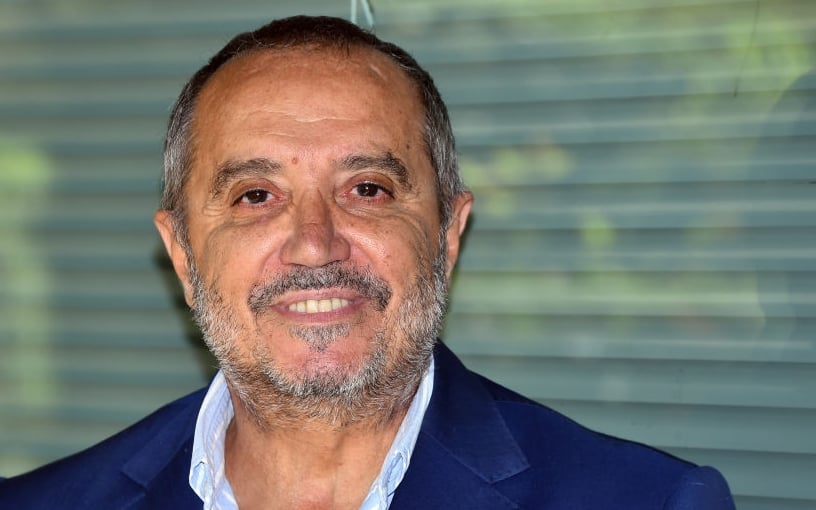 Italian conductor Franco di Mare attend tv broadcast Frontiere photocall in the Rai studios viale Mazzini, Rome (Italy), September 20th, 2019 (photo by Massimo Insabato/Archivio Massimo Insabato/Mondadori Portfolio via Getty Images)