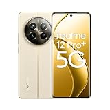 realme Smartphone 12 Pro+ 5G 8 + 256GB, Fotocamera Periscopica per Ritratto, Sony IMX890 OIS, Processore Qualcomm Snapdragon 7s Gen 2 5G, Display curvo da 120Hz, Navigator Beige