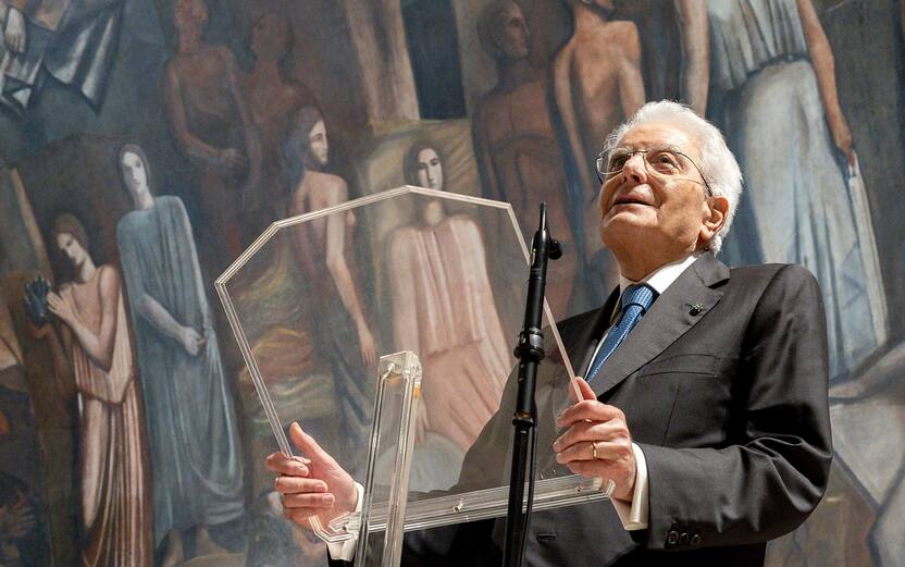 Roma - Il Presidente Sergio Mattarella nel corso della XI edizione della Giornata del Laureato: premiazione Laureati Eccellenti, oggi 16 maggio 2024 (Foto di Paolo Giandotti - Ufficio per la Stampa e la Comunicazione della Presidenza della Repubblica)