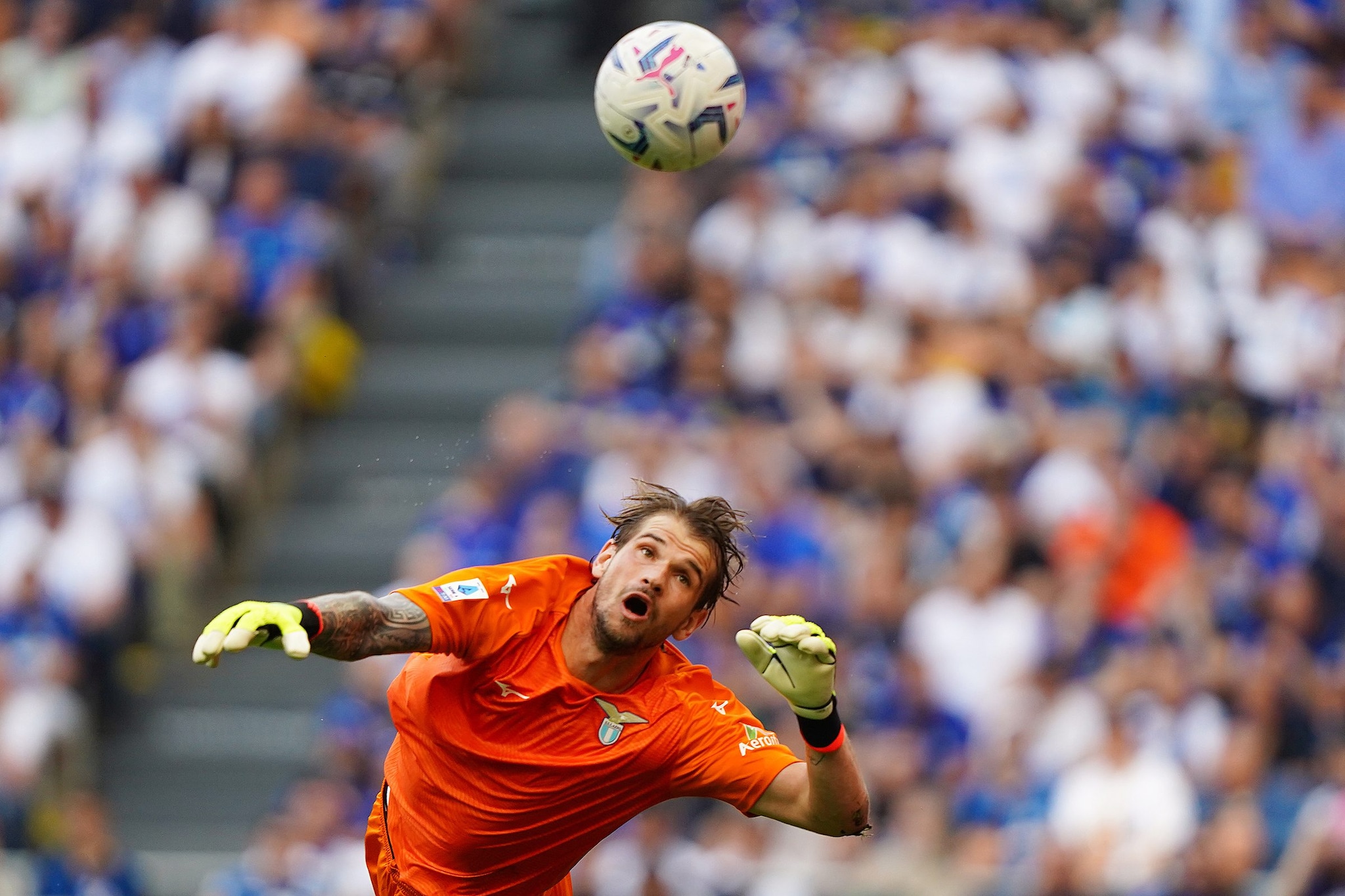 Ivan Provedel della Lazio si gioca il posto da terzo portiere agli Europei con Alex Meret.