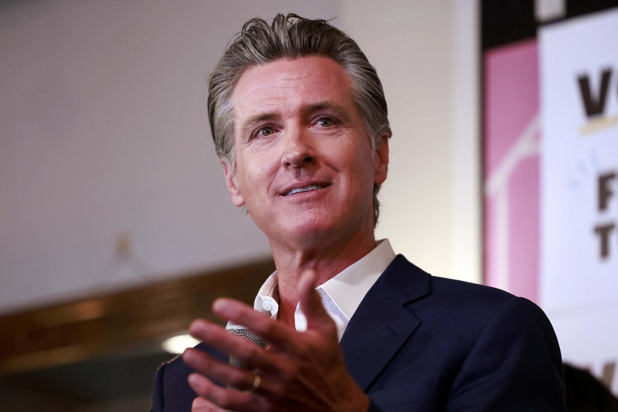 Gavin Newsom.