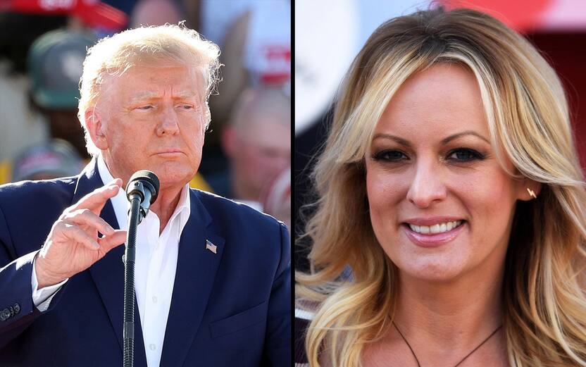 Donald Trump e Stormy Daniels