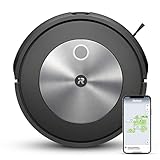 iRobot Roomba J7, Robot Aspirapolvere, Mappatura Intelligente, Rilevamento Ostacoli, Wi-Fi, 2 Spazzole MultiSuperficie, Adatto Animali Domestici, Programmabile con App e Assistente Vocale, Silver