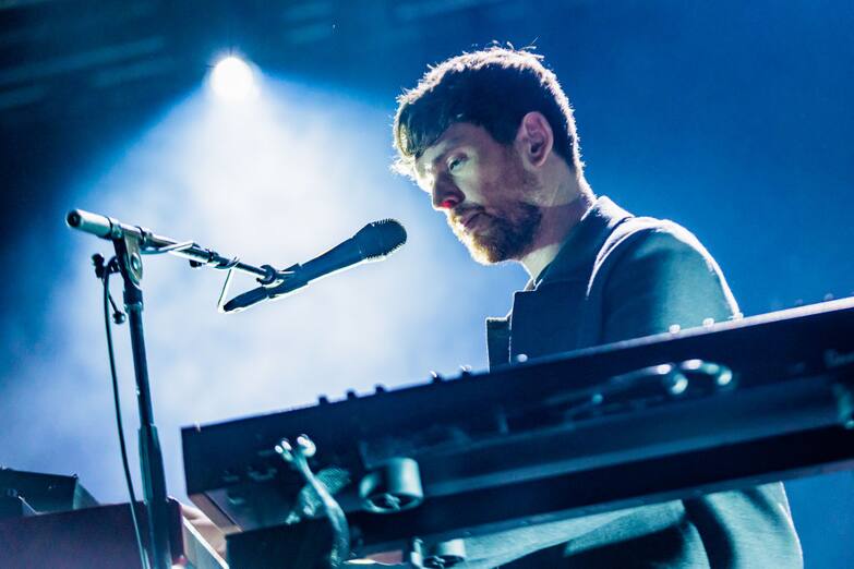 MILAN, ITALY - SEPTEMBER 18: James Blake performs at Fabrique on September 18, 2023 in Milan, Italy. (Photo by Sergione Infuso/Corbis via Getty Images)