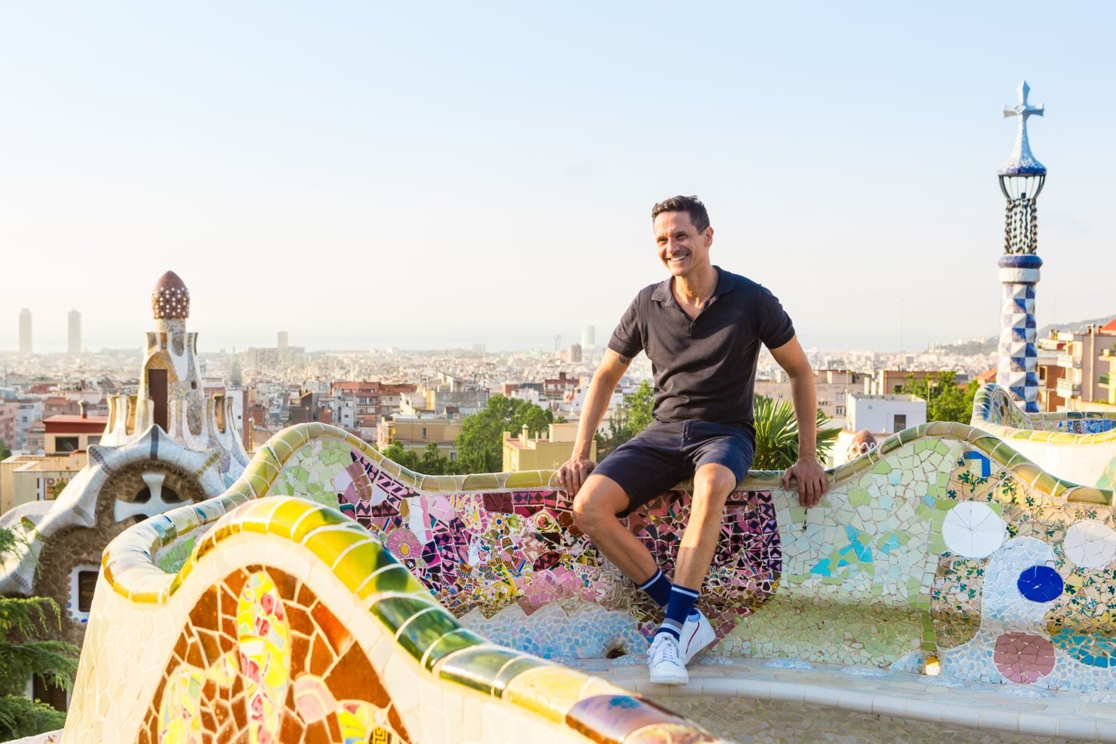 Davide Centonze, 55 anni, guida turistica italiana a Barcellona.