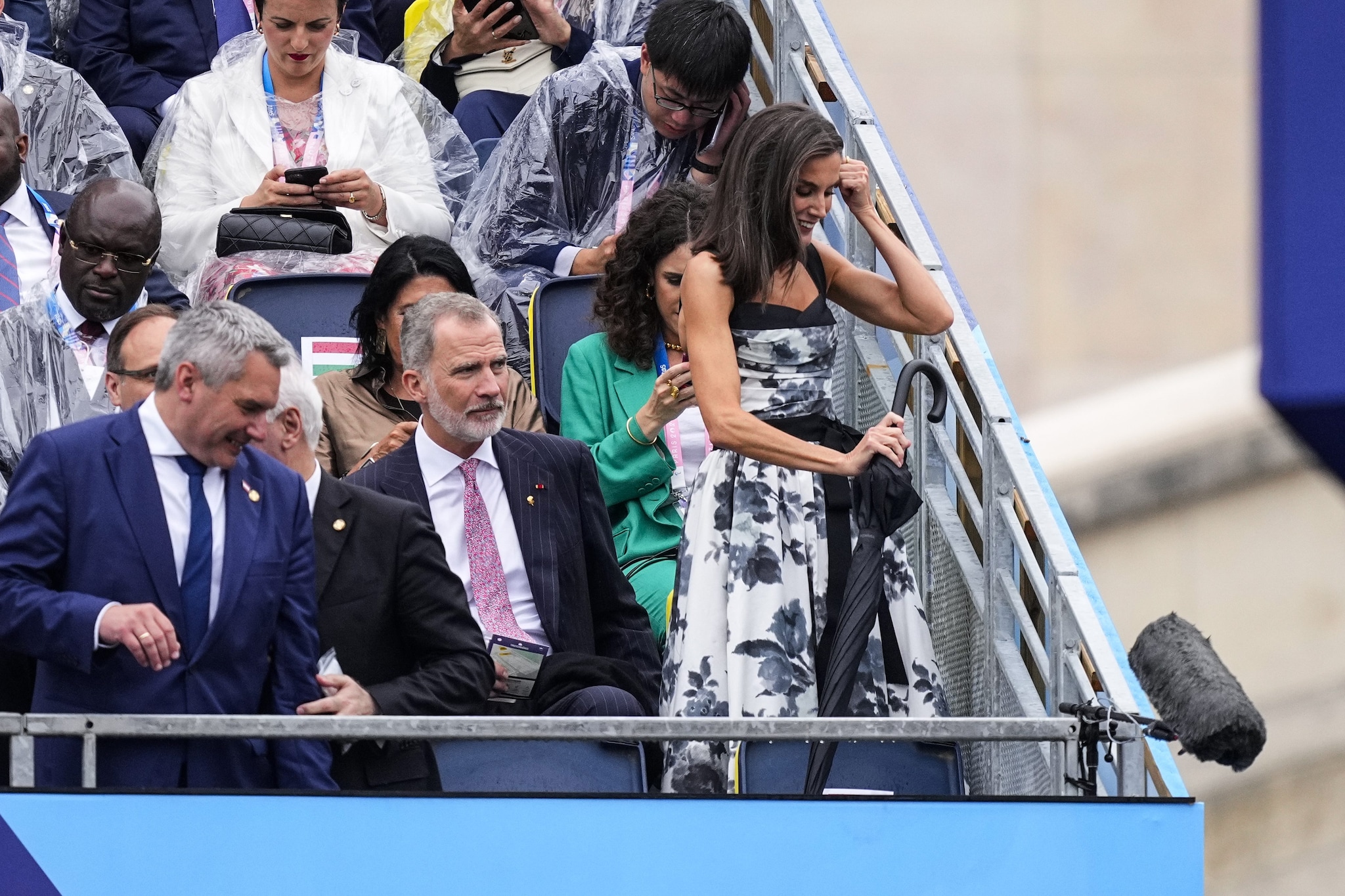 Letizia di Spagna in Carolina Herrera