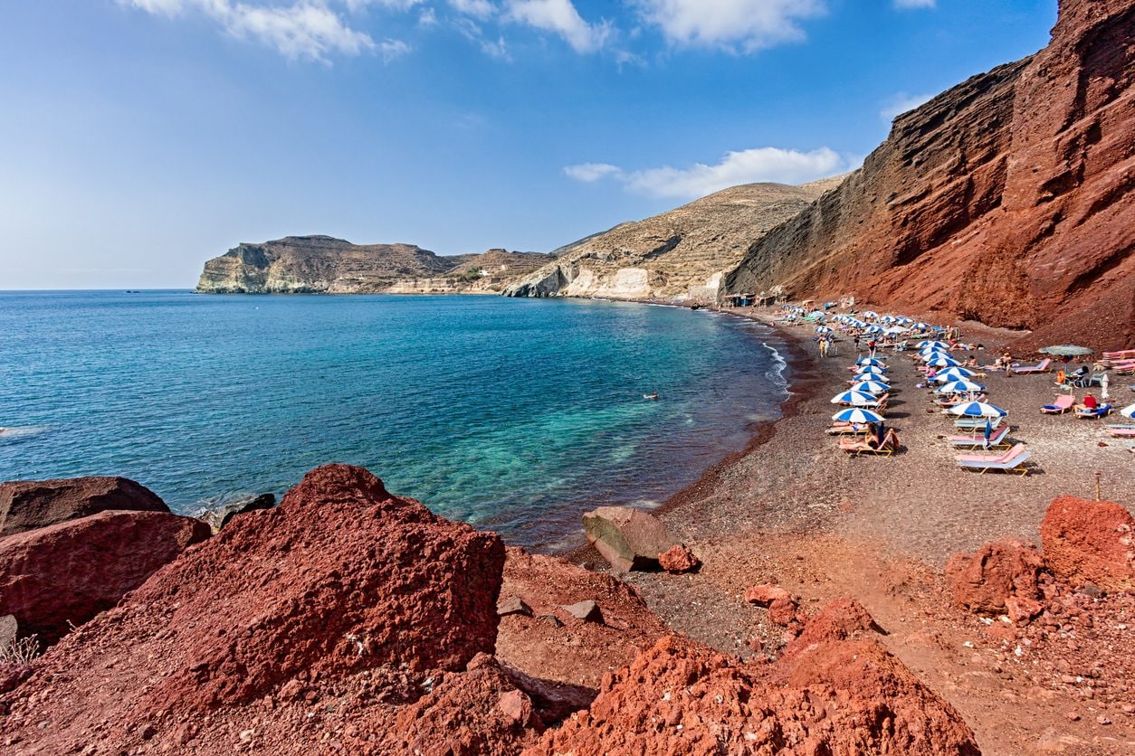 Red Beach, Santorini