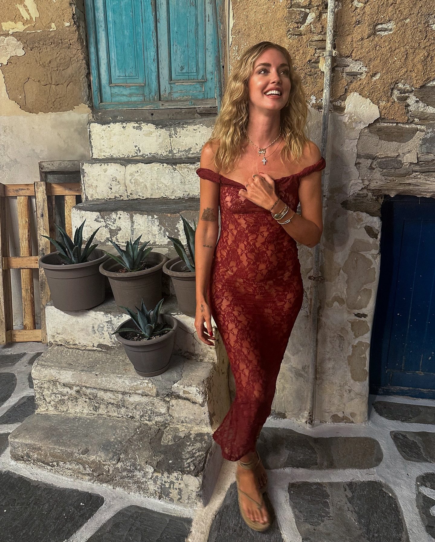 Chiara Ferragni in Isabelle Mathers X Johansen