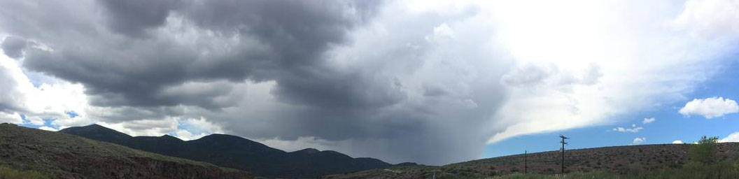 Clouds over the Green River, Brown's Park National Wildlife Refuge. Photo: Jason Alexander, USGS. Public domain.