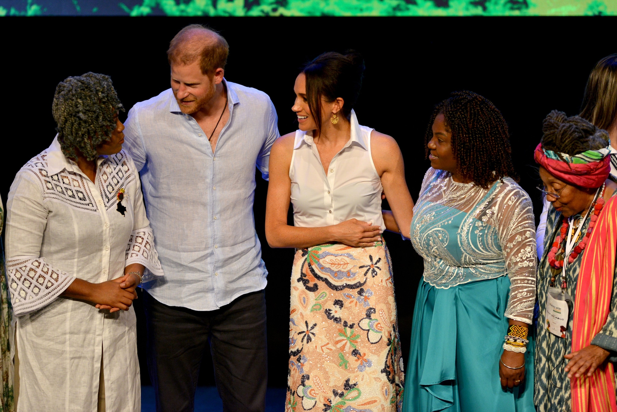 Meghan Markle con il principe Harry