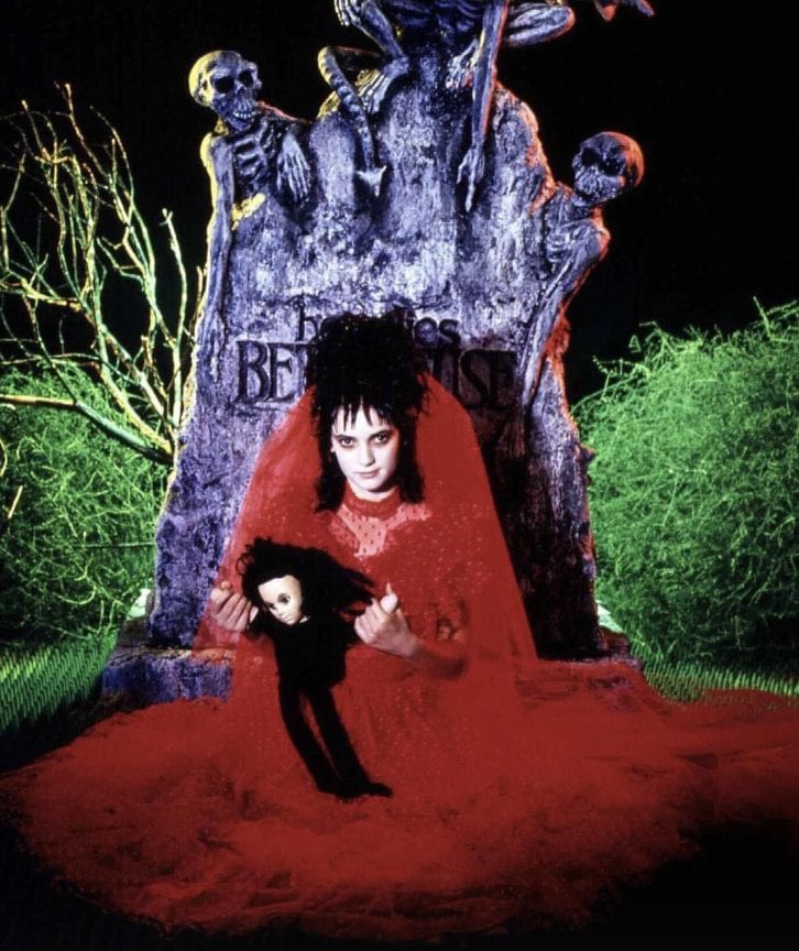 Lydia Deetz nel film del 1988