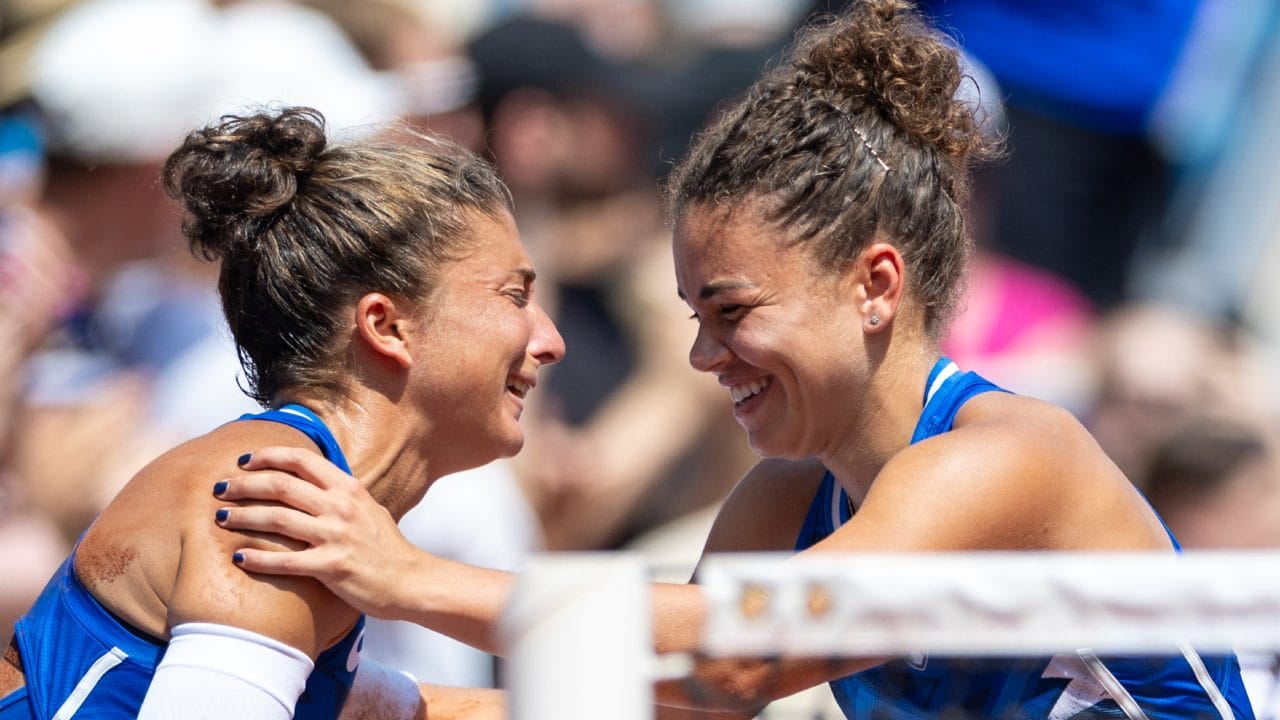 Sara Errani e Jasmine Paolini saranno impegnate nella finale del doppio femminile alle Olimpiadi