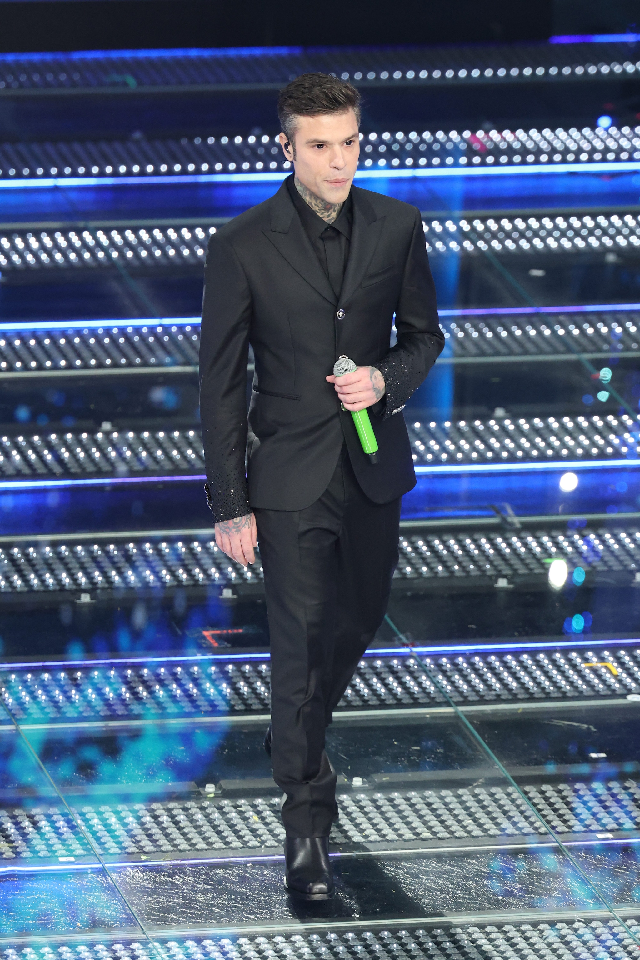 Fedez in Atelier Versace