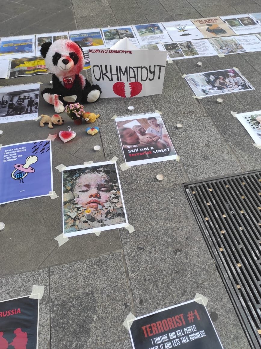 Manifestazione in sostegno all'Ucraina, Milano