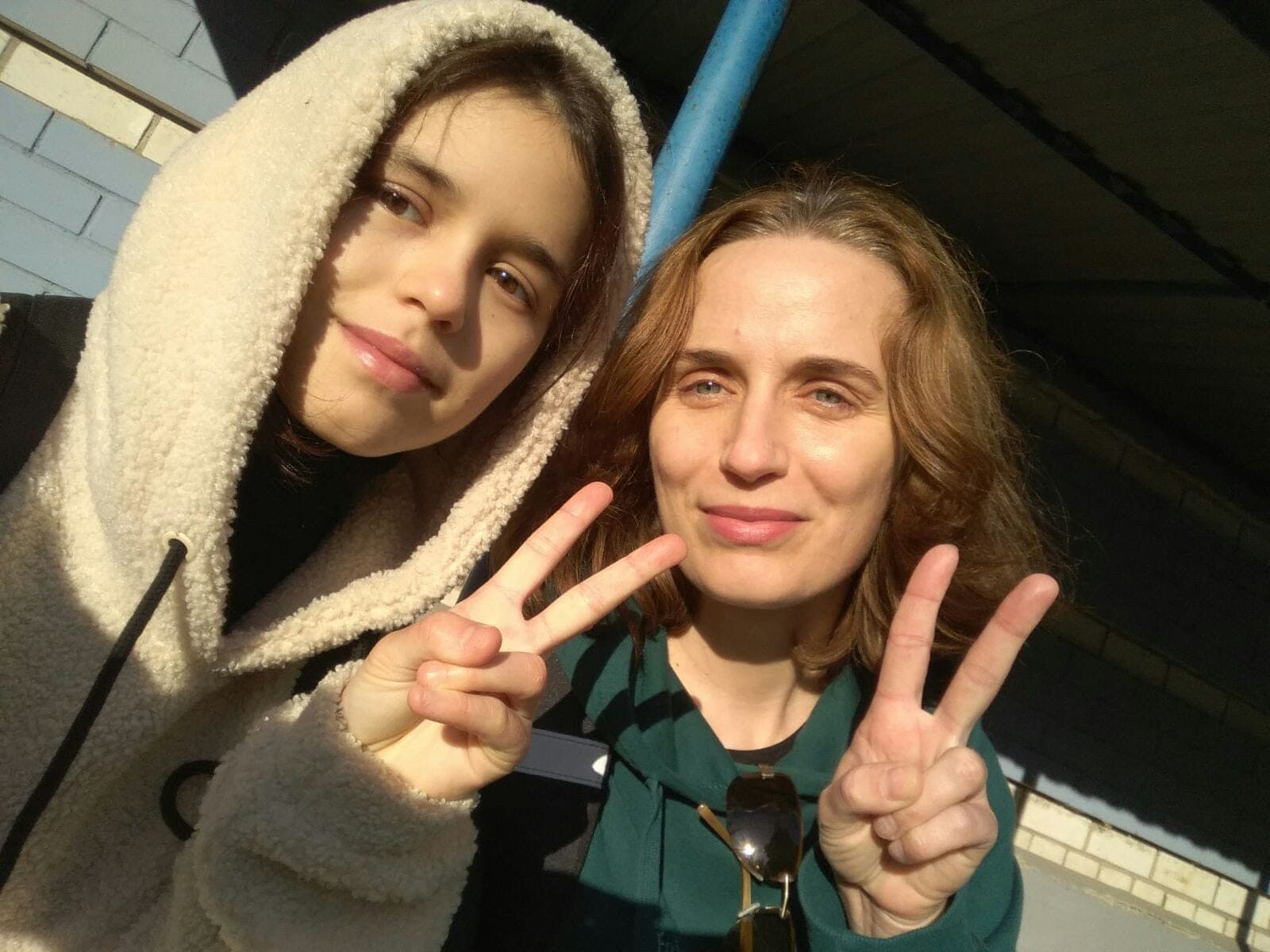 Kseniia e sua madre