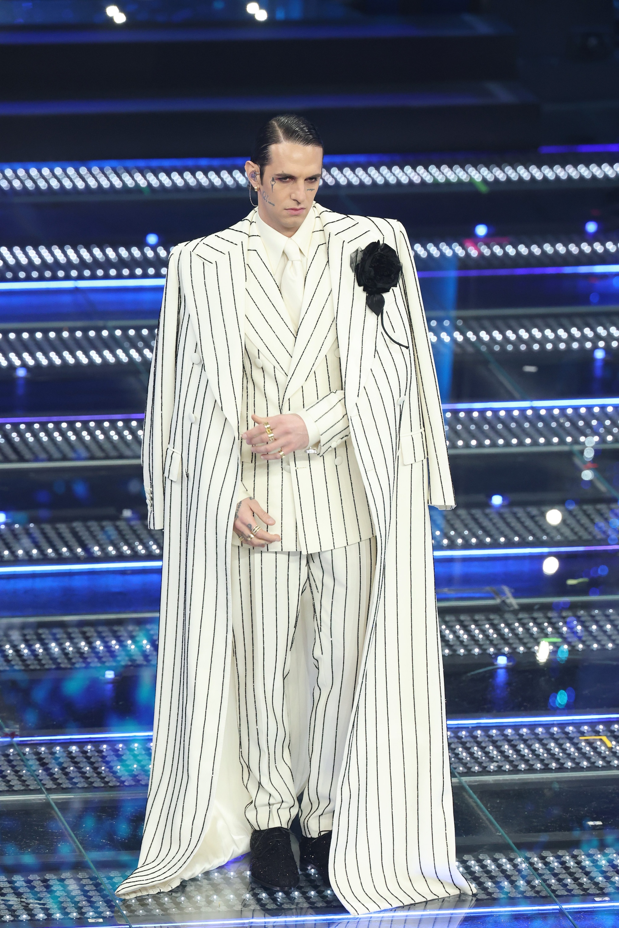 Achille Lauro in Dolce&Gabbana Alta Sartoria