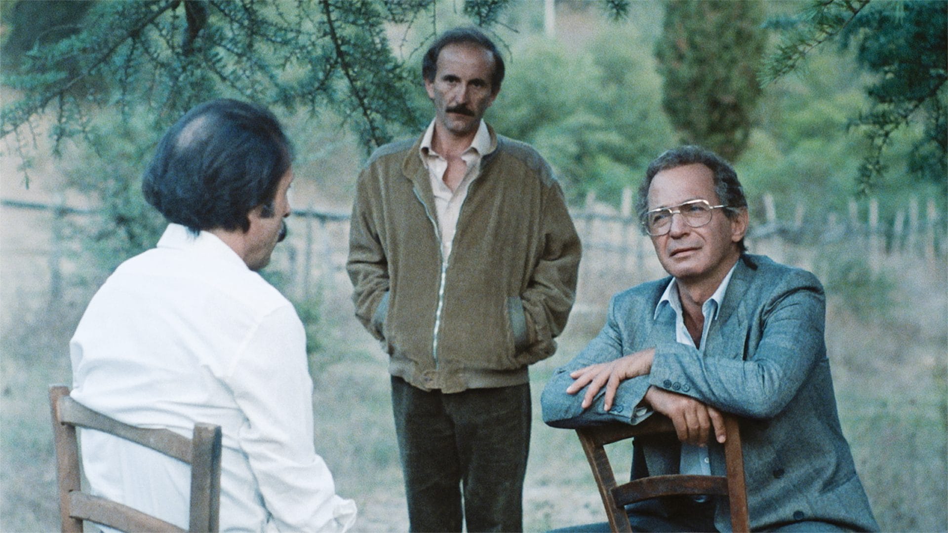 Gazzara-Professore con Nicola Di Pinto, nel film Alfredo Canale